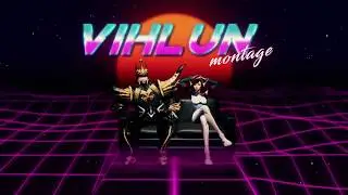 Ретро Интро в стиле 80-х. 80's VaporWave Retro Intro
