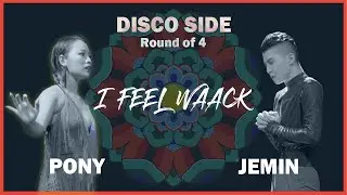 PONY vs JEMIN | DISCO SIDE - Semi Final | 2019 l FEEL WAACK VOL.1