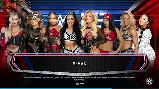 WWE 2K23 1.12 PC Mods 8 Woman Normal Random
