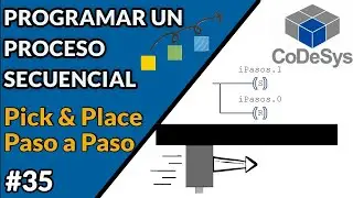 🔵✅CODESYS 3.5 - PROGRAM SEQUENTIAL PROCESS IN EASY LADDER