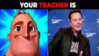 Mr Incredible Becoming Old (Your Teacher is)