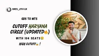 GDS TO MTS EXPECTED CUTOFF🔥I HARYANA CIRCLE I 104 VACANCY😢 #gds_latest_news #haryana #gds #mtsresult