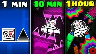 I Made A Level In 1 Minute, 10 Minutes And 1 Hour