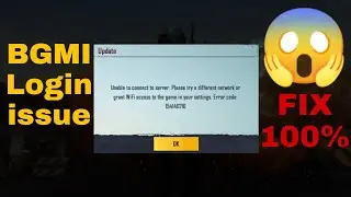 2026 BGMI Login issue 100% fix | jio sim login issue 🔥