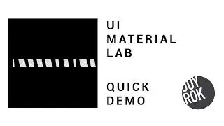 Quick Demo - Making UI Progress Material with the Material UI Lab