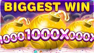 BIGGEST WIN EVER On SWEET BONANZA 1000 SLOT!!