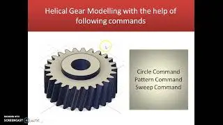 Fusion 360 | How can we create helical gear in fusion 360| 