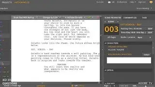 What's New in Adobe Story