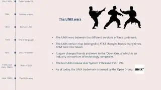 A brief history of Unix and Linux