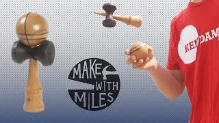 How to Make a KENDAMA! (Japanese skill toy) // woodworking