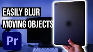 How to Blur Moving Objects in Premiere Pro ... EASY & QUICK!!!