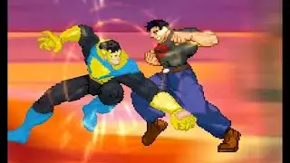 INVINCIBLE vs SUPERBOY (Image Comics vs DC Comics) | Invincible Sprite Animation