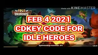 FEB 4 2021 NEW CDKEY CODE FOR IDLE HEROES