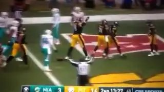 Le'Veon Bell a Powers Down Field for the TD l NFL Wild Cards Game