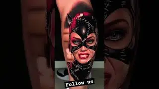 See the Face 😈 #tattoo #shortsfeed #shortvideo