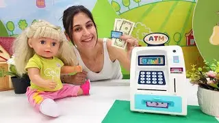 Gül ATM'de yanlış PIN kodu girince kart bloke oldu  Baby Born ile kız oyunları