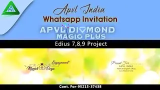 EDIUS CINEMATIC WEDDING TITLE PROJECT || EDIUS WEDDING TITLE PROJECT