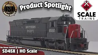 Product Spotlight | Scale Trains Museum Quality SD45X | LokSound 5 Sound/DCC