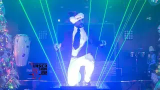 Unique LASER SHOW “SANTA”🎄Call to book today: 315-400-0-400 #usa #newyork #event #party #exclusive