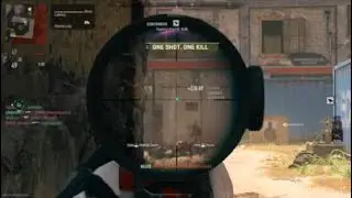 Modern Warfare II Shoot House Sniper Gameplay