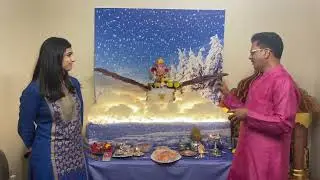 How to decorate Ganesh ji, How to Make Garud for Ganpati Decoration
