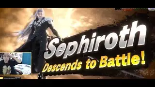 SEPHIROTH IN SMASH REACTION