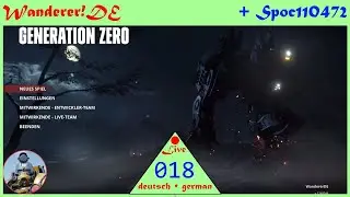 🔴Live🔴 Generation Zero •  018 Coop • Mal ein bißchen Roboter verhauen • Team Spoc + Wanderer