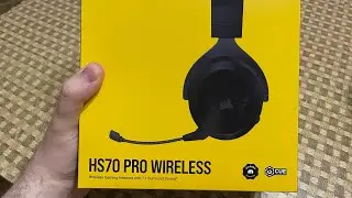 Игровая гарнитура Corsair HS70 Pro распаковка и честный отзыв