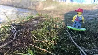 I made this outside by my lake