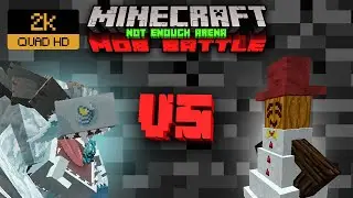 FROSTMAW VS NIKKORI BLIZZARD | Minecraft Mob Battle