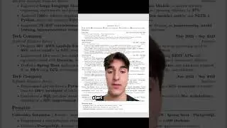 PERFECT Software Engineer Resume 📝