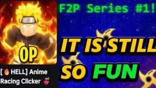 I Restarted Anime Race Clicker For A F2P Series .. ITS STILL FUN!