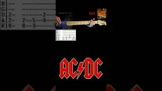 ACDC TNT Guitar Tab Cover