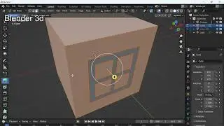 быстрый способ создания окна в Blender 3D
