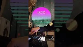 Vibing out to my MC 707 #707 #roland #mc #music #ambient #beats #synth