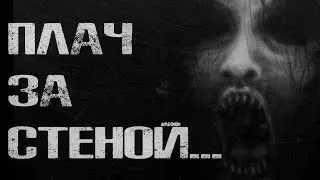 СТРАШНЫЕ ИСТОРИИ - ПЛАЧ ЗА СТЕНКОЙ