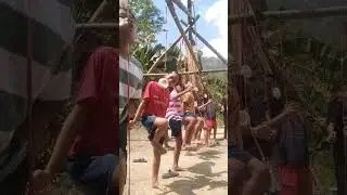 Lomba Makan Kerupuk Jempol Kaki di ikat HUT RI ke 79 2024  MERDEKA 🇮🇩🇮🇩