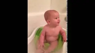 Bath Time Photo Op