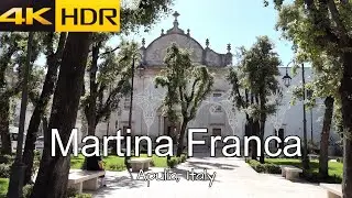 Martina Franca, Apulia, Italy. In 4K HDR