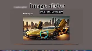 Image Slider with Auto-play & manual Navigation buttons- HTML | CSS | JAVASCRIPT 