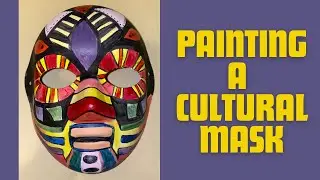 Painting a Cultural Identity Mask