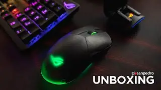 ROG Pugio II Gaming Mouse + Cetra True Wireless Earbuds | ASMR Unboxng