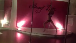 Amagi Day: импровизация Pole Dance Виктории Воронцовой