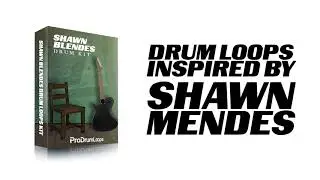 Shawn Mendes Drum Kit of Loops & Samples by Pro Drum Loops