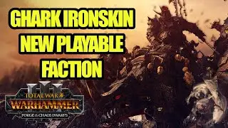 NEW Faction - Ghark Ironskin - Total War Warhammer 3 - Mod Review - Ogre Kingdoms