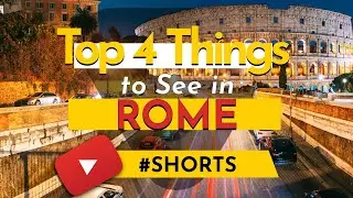 Top 4 Things to do in Rome: The best of the best!  #shorts #italy #rome #backpackingeurope #travel