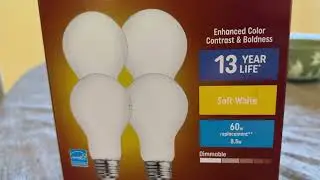 REVIEW: GE Relax LED Bulbs, Warm Light For Your Bedroom or Living Room