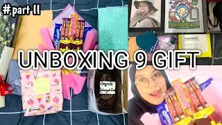 UNBOXING 9 GIFT selesai SIDANG (part II)