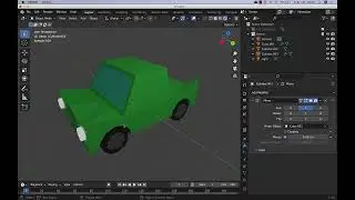 Blender 3 - Low poly car