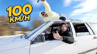 TEJPAR UPP GOLIAT PÅ VOLVO 740!!